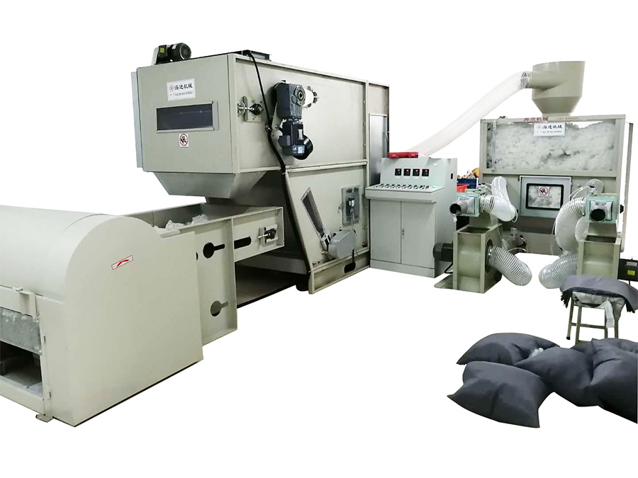 HJZXJ-500枕芯充棉流水線 HJZXJ-500枕芯充棉流水線